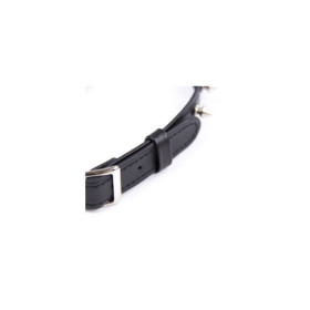 Collier réglable avec rivets en métal 